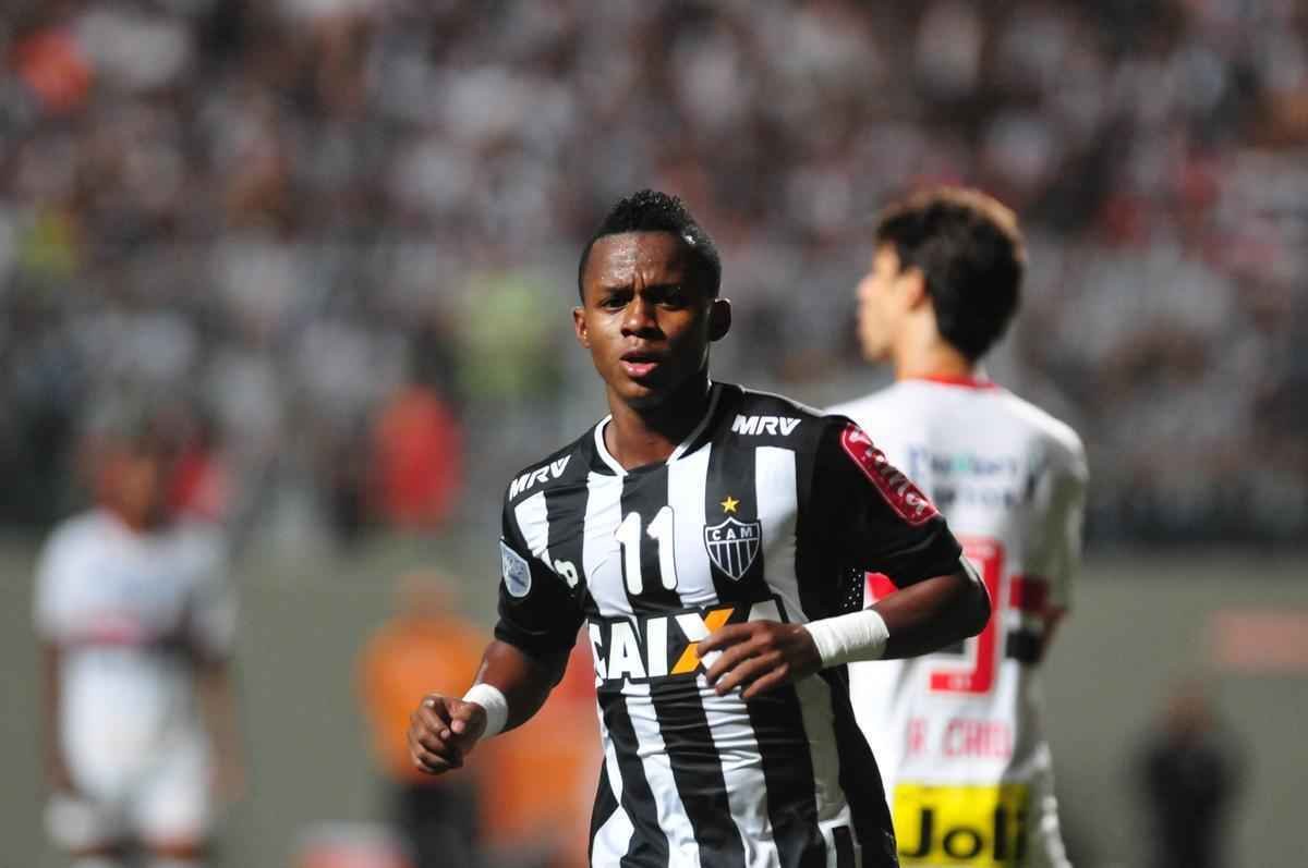 Imagens do segundo tempo da partida entre Atltico e So Paulo, no Independncia, pela Libertadores