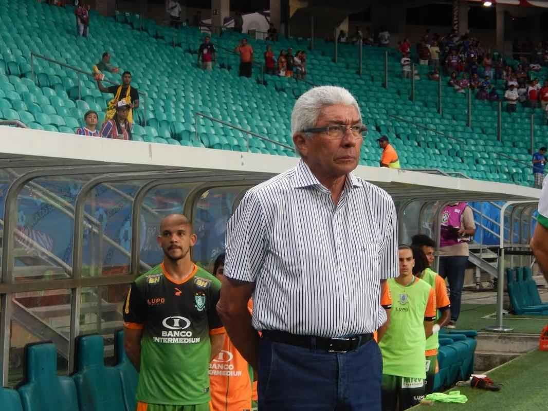 Imagens da classificao do Amrica sobre o Bahia na Copa do Brasil