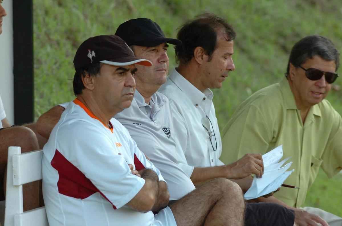 Confira imagens de Marcelo Oliveira em suas vrias passagens como tcnico do Atltico