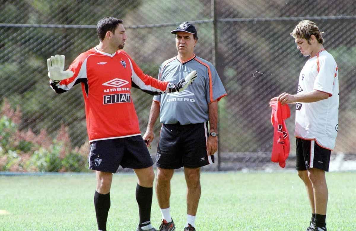 Confira imagens de Marcelo Oliveira em suas vrias passagens como tcnico do Atltico