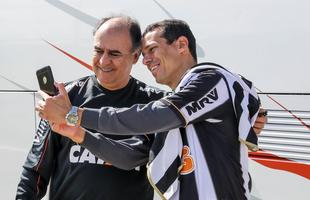 Fotos do primeiro treino de Marcelo Oliveira no Galo