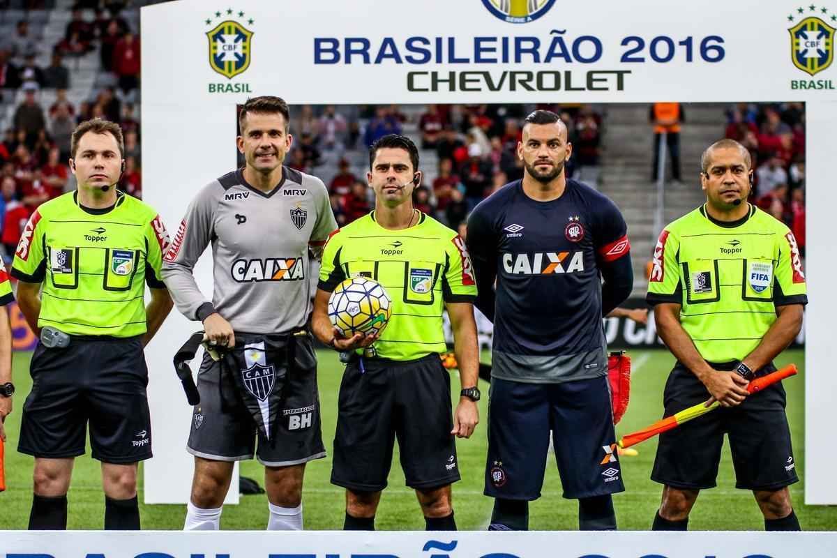 Atltico Paranaense x Galo, jogo disputado na Arena da Baixada pelo Campeonato Brasileiro