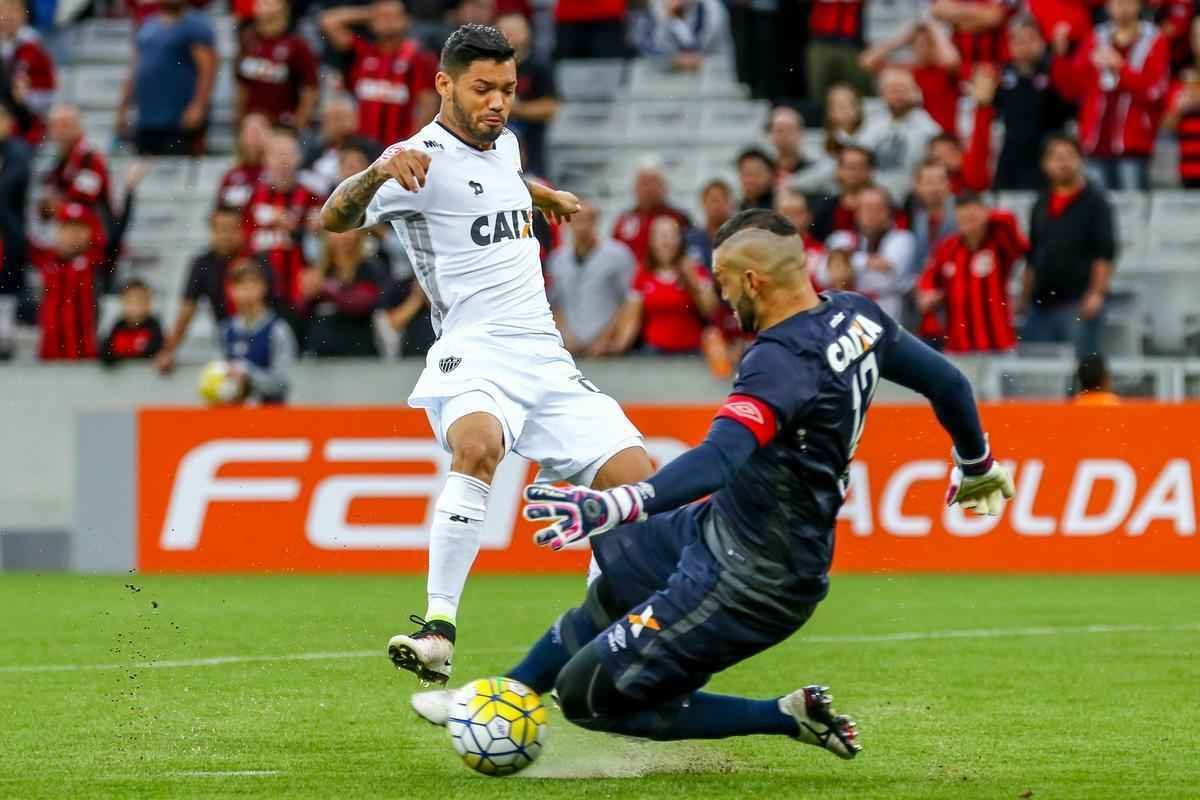Atltico Paranaense x Galo, jogo disputado na Arena da Baixada pelo Campeonato Brasileiro