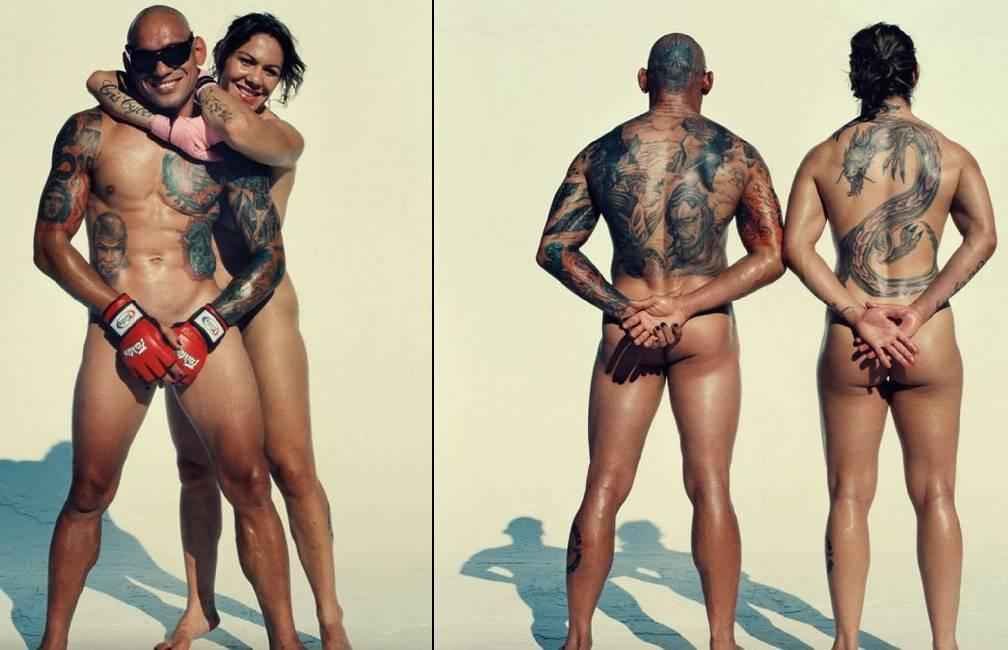 Evangelista Cyborg e Cris Cyborg, na edio de 2010