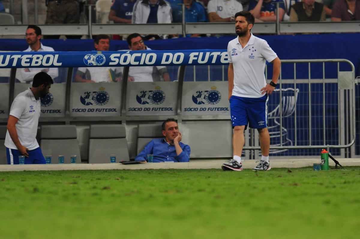 Imagens do segundo tempo do clssico entre Cruzeiro e Amrica, no Mineiro