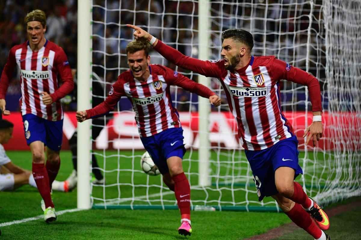 Yannick Ferreira Carrasco marcou o gol de empate do Atltico aos 33 da etapa final