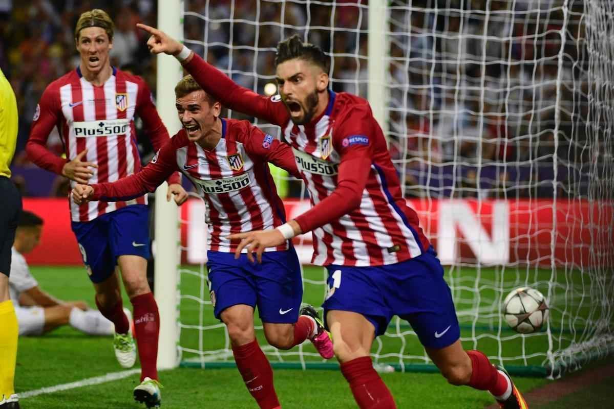 Yannick Ferreira Carrasco marcou o gol de empate do Atltico aos 33 da etapa final