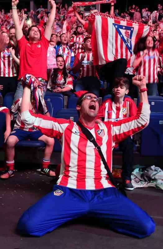 Yannick Ferreira Carrasco marcou o gol de empate do Atltico aos 33 da etapa final