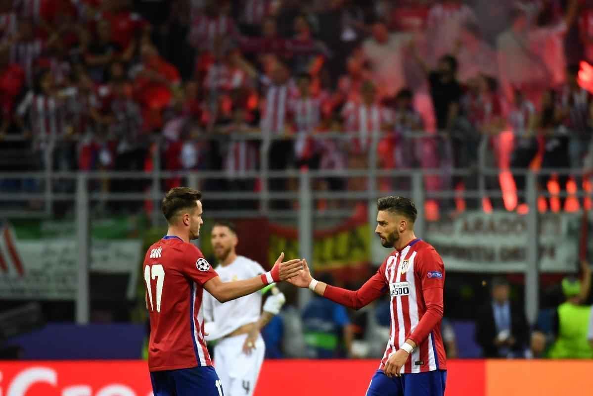 Yannick Ferreira Carrasco marcou o gol de empate do Atltico aos 33 da etapa final