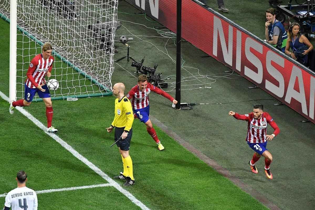 Yannick Ferreira Carrasco marcou o gol de empate do Atltico aos 33 da etapa final