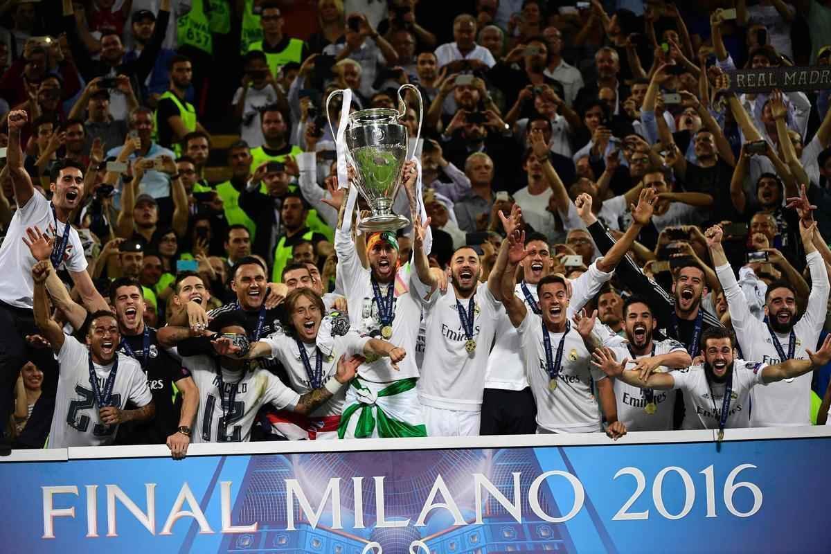 Real Madrid conquistou sua 11 edio da Liga dos Campees ao bater o Atltico por 5 a 3 nos pnaltis