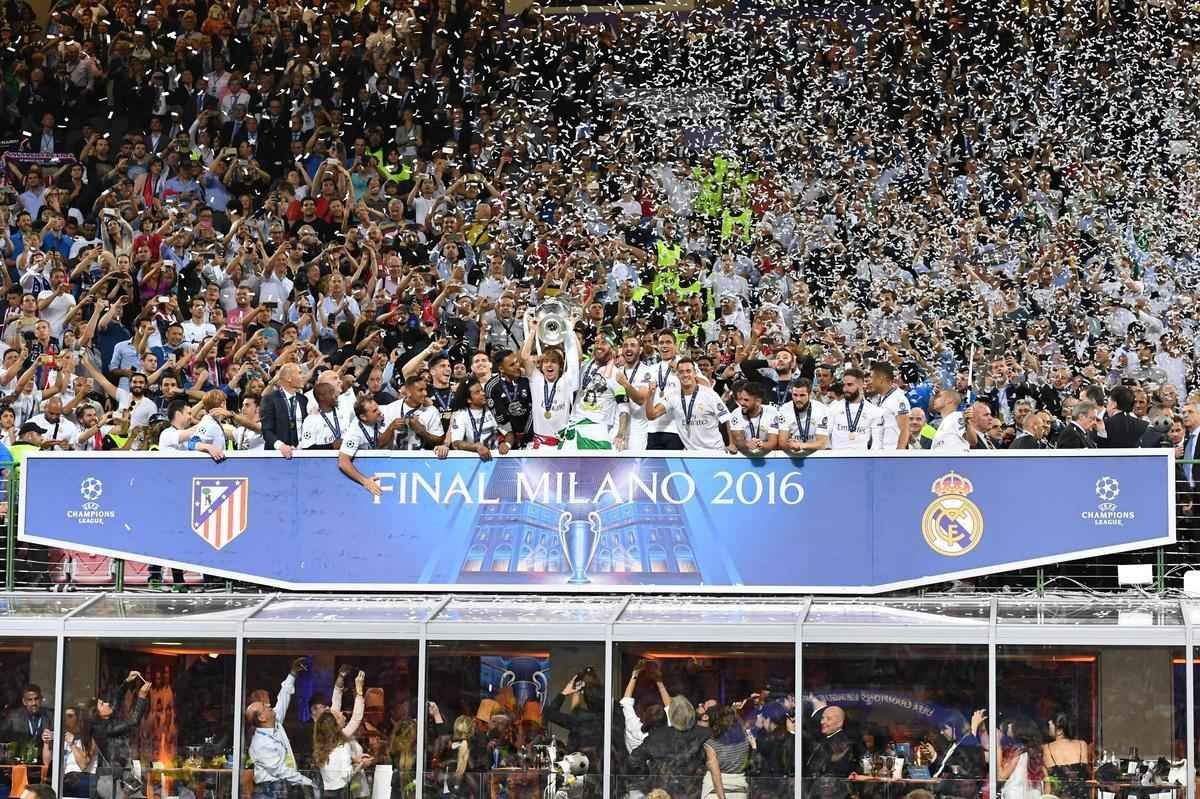 Real Madrid conquistou sua 11 edio da Liga dos Campees ao bater o Atltico por 5 a 3 nos pnaltis
