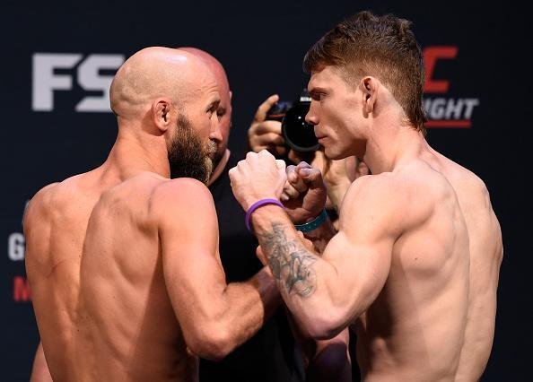 Pesagem oficial do UFC Fight Night 88 - Josh Burkman (70,7kg) x Paul Felder (70,5kg)