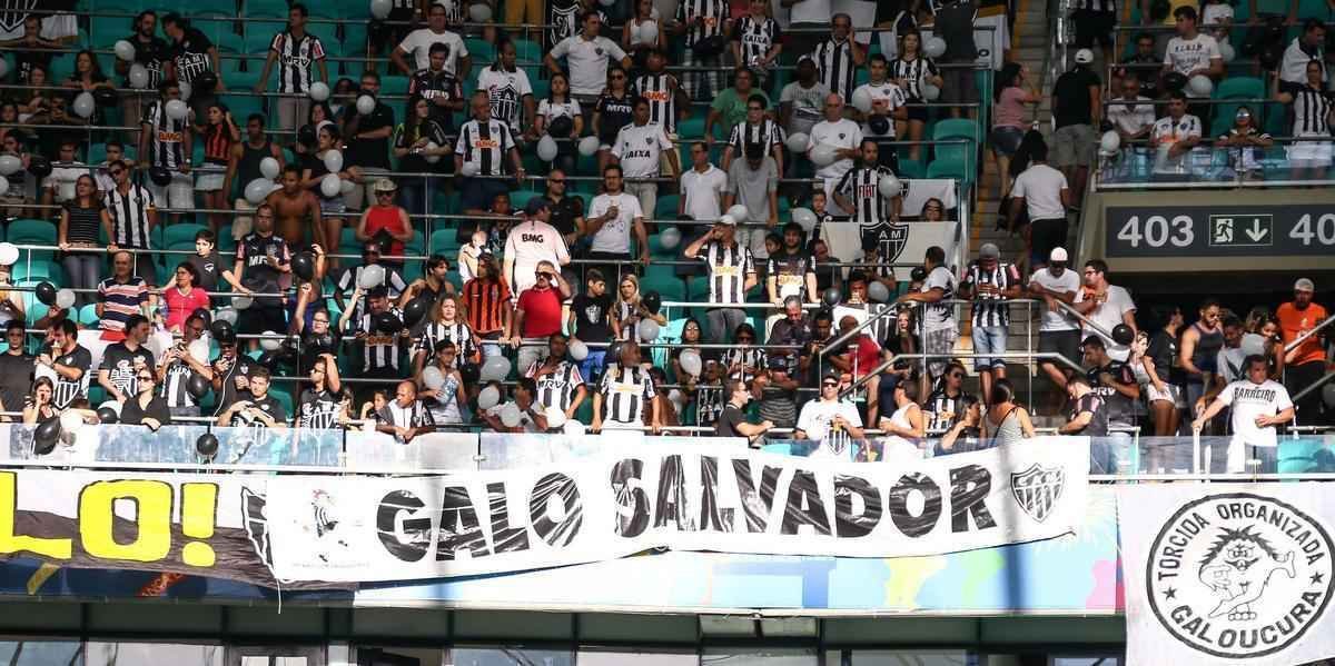 Imagens do jogo entre Vitria e Atltico, na Fonte Nova, pela 4 rodada do Campeonato Brasileiro