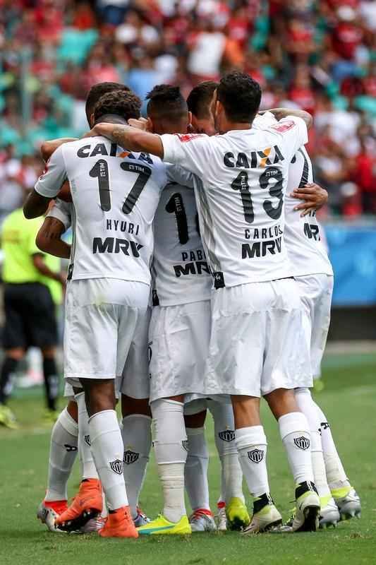 Imagens do jogo entre Vitria e Atltico, na Fonte Nova, pela 4 rodada do Campeonato Brasileiro