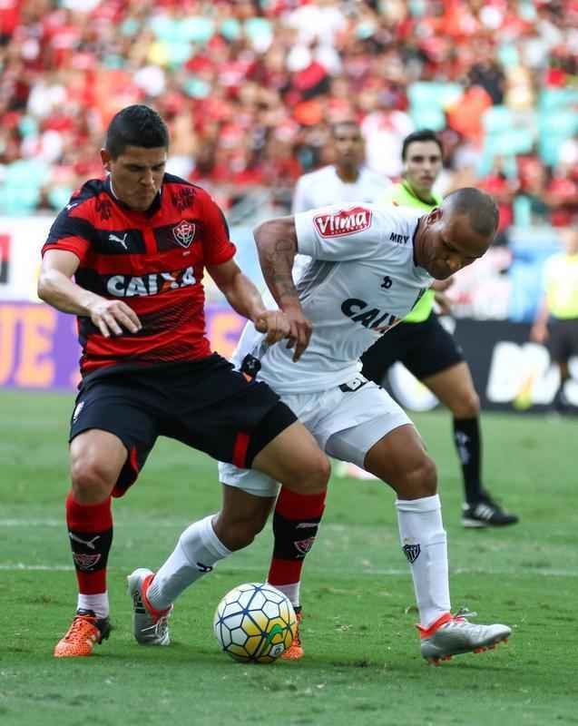 Imagens do jogo entre Vitria e Atltico, na Fonte Nova, pela 4 rodada do Campeonato Brasileiro