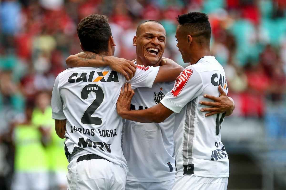 Imagens do jogo entre Vitria e Atltico, na Fonte Nova, pela 4 rodada do Campeonato Brasileiro
