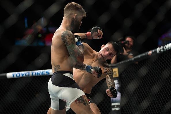 Na luta principal do evento, Thomas Almeida foi nocauteado por Cody Garbrandt no primeiro round e perddeu invencibilidade na carreira