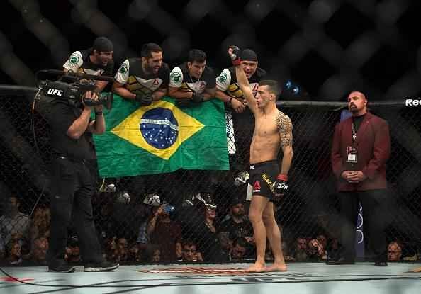 Na luta principal do UFC Fight Night 88, em Las Vegas,  Thomas Almeida foi nocauteado por Cody Garbrandt no primeiro round e perddeu invencibilidade na carreira