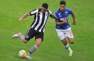 Imagens do jogo entre Botafogo e Cruzeiro no Man Garrincha