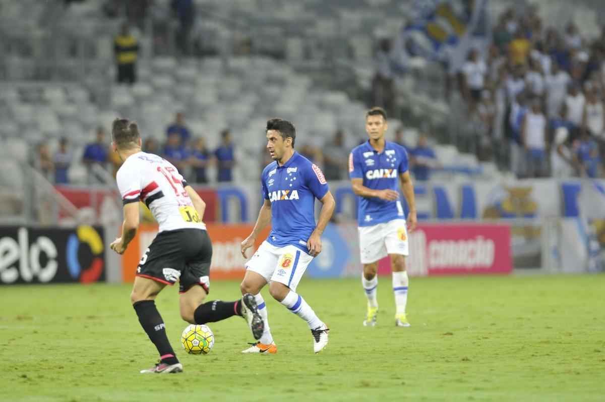 Imagens do jogo entre Cruzeiro e So Paulo, no Mineiro, pela sexta rodada do Campeonato Brasileiro