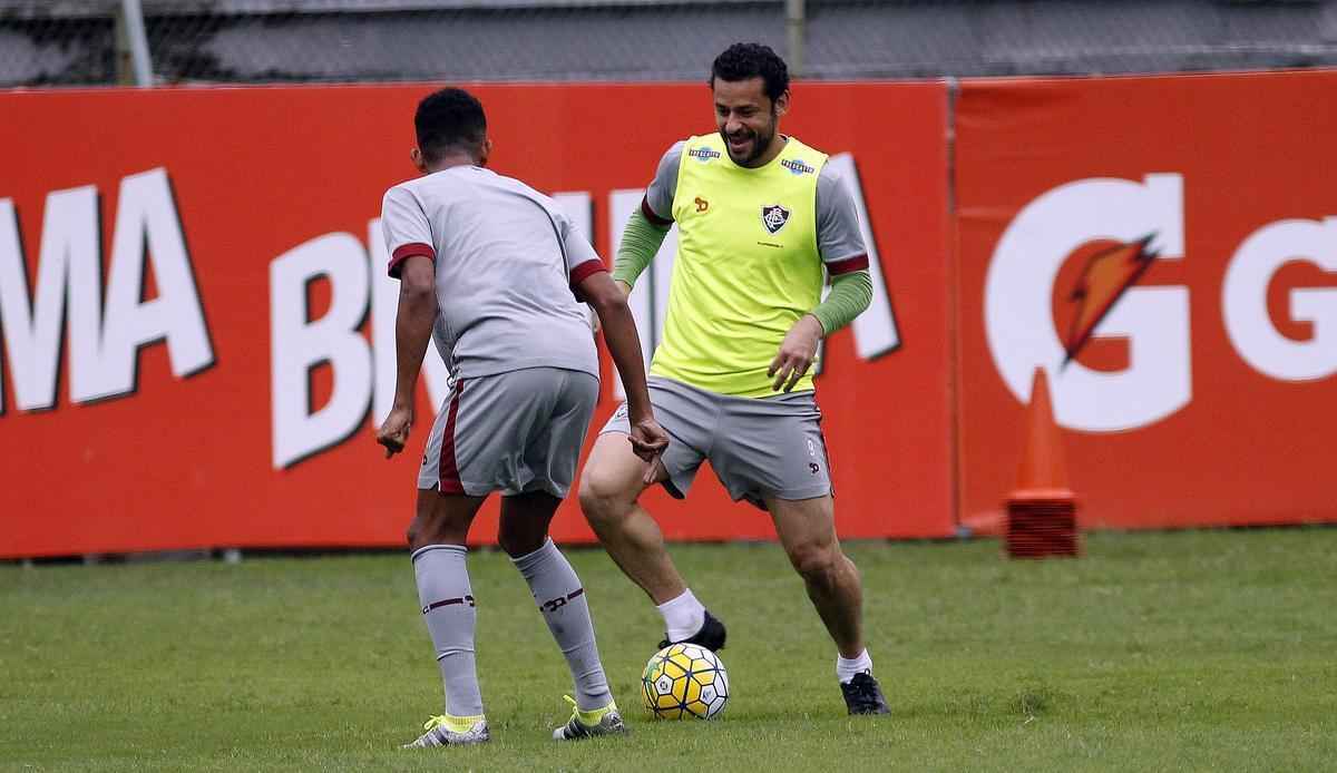 Atacante Fred treinou como titular nesta quarta-feira, e estaria nos planos de Levir para o fim de semana