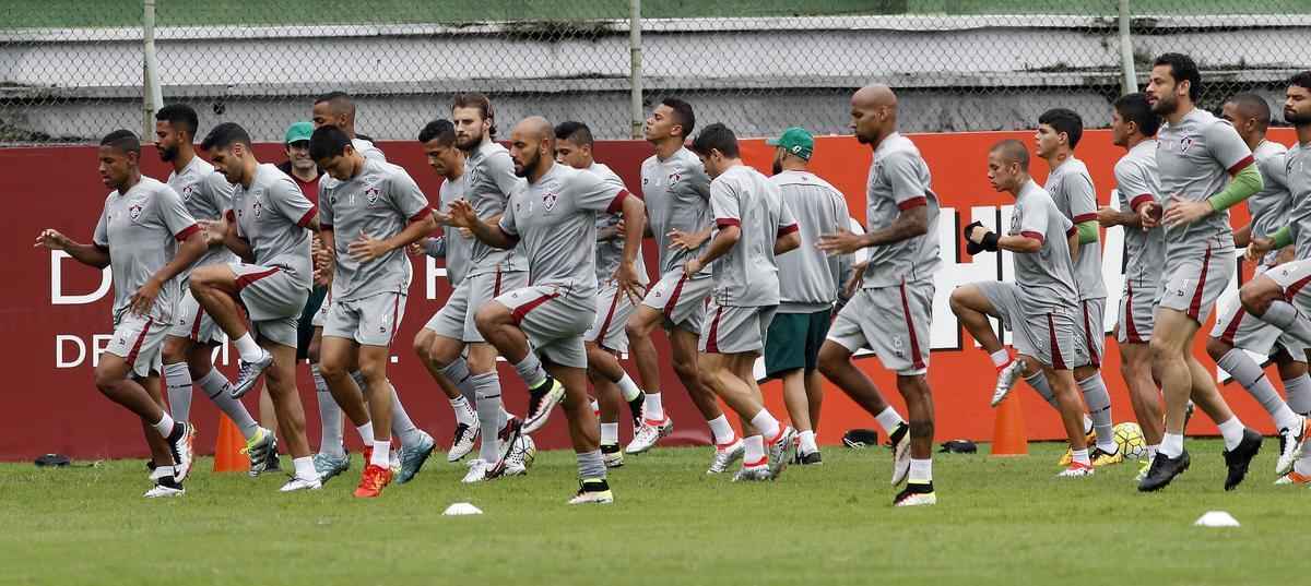 Atacante Fred treinou como titular nesta quarta-feira, e estaria nos planos de Levir para o fim de semana