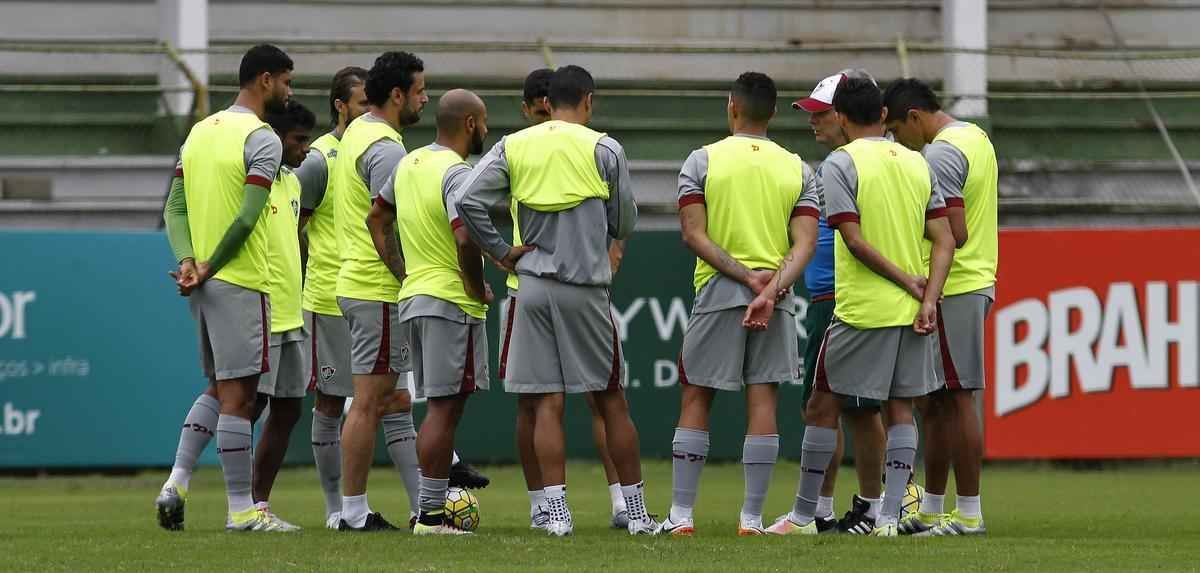 Atacante Fred treinou como titular nesta quarta-feira, e estaria nos planos de Levir para o fim de semana