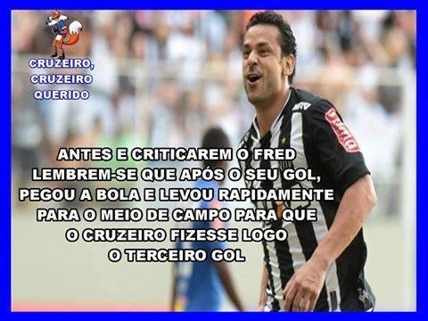 Cruzeirenses provocam atleticanos aps vitria no clssico, e Fred  alvo principal dos memes