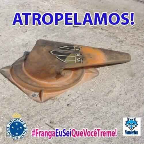 Cruzeirenses provocam atleticanos aps vitria no clssico, e Fred  alvo principal dos memes