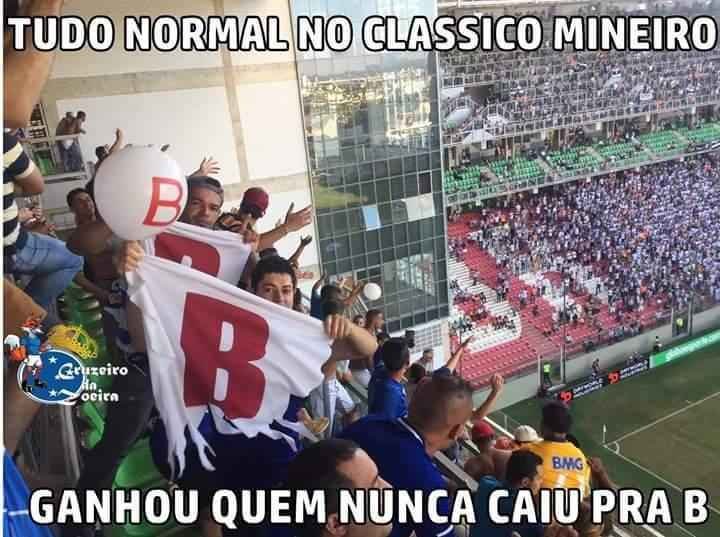 Cruzeirenses provocam atleticanos aps vitria no clssico, e Fred  alvo principal dos memes