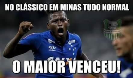 Cruzeirenses provocam atleticanos aps vitria no clssico, e Fred  alvo principal dos memes