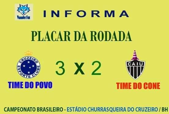 Cruzeirenses provocam atleticanos aps vitria no clssico, e Fred  alvo principal dos memes