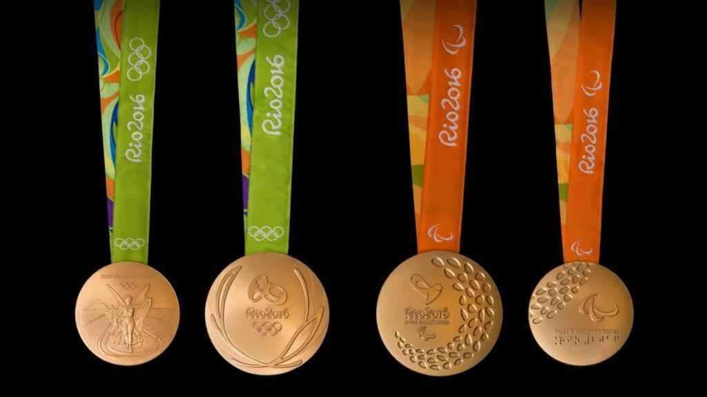 Medalhas da Olimpada e da Paralimpada foram apresentadas nesta tera-feira