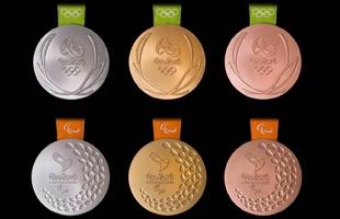 Medalhas da Olimpada e da Paralimpada foram apresentadas nesta tera-feira