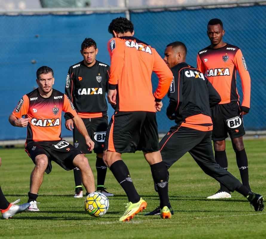 Treinamento do Atltico em Porto Alegre (crdito: Bruno Cantini/ Atltico)
