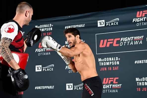 Treino aberto do UFC em Ottawa, no Canad - Patrick Cote