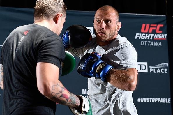 Treino aberto do UFC em Ottawa, no Canad - Donald Cerrone, o Cowboy