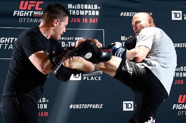 Treino aberto do UFC em Ottawa, no Canad - Donald Cowboy Cerrone 