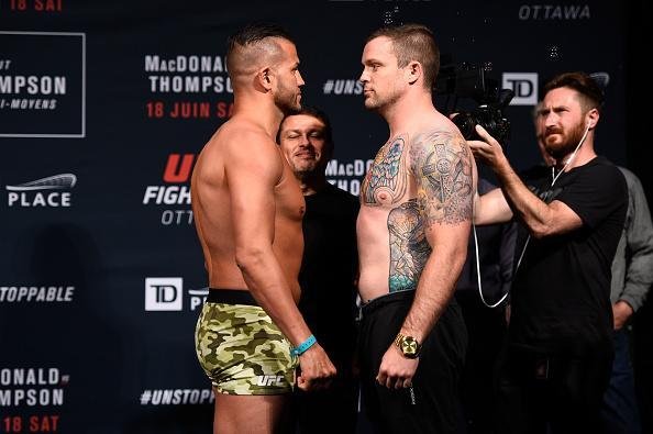 Pesagem oficial do UFC Fight Night 89, em Ottawa - Steve Boss (92,9kg) x Sean O'Connell (92,9kg)