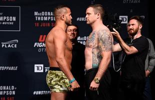 Pesagem oficial do UFC Fight Night 89, em Ottawa - Steve Boss (92,9kg) x Sean O'Connell (92,9kg)