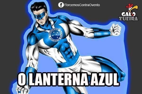 Memes viralizam na internet depois da derrota do Cruzeiro, que virou lanterna do Brasileiro