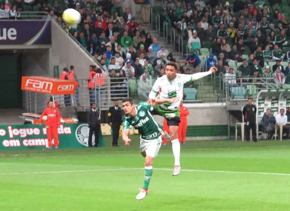Equipe paulista venceu o Coelho por 2 a 0, com dois gols do atacante Gabriel Jesus