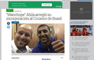 El Liberal: 'Wanchope bila acertou sua incorporao ao Cruzeiro'