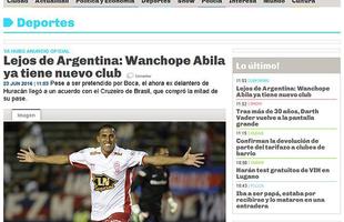 La Razon: 'Longe da Argentina: Wanchope Abila j tem um novo clube'