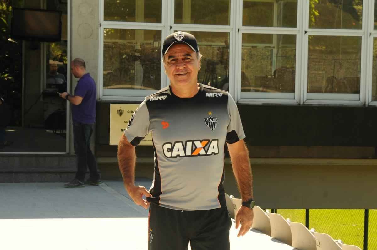 Na antevspera do clssico com Amrica, jogadores do Atltico se dedicaram a atividades na academia