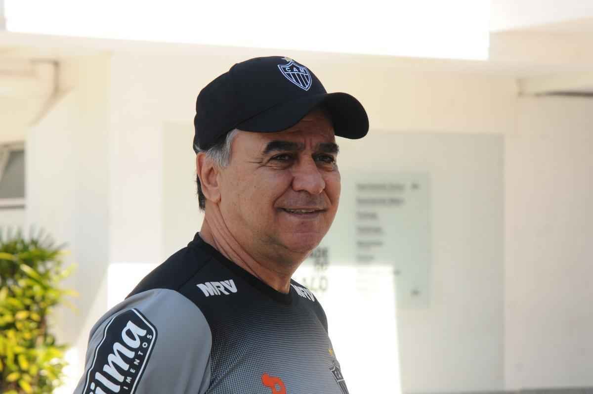 Na antevspera do clssico com Amrica, jogadores do Atltico se dedicaram a atividades na academia