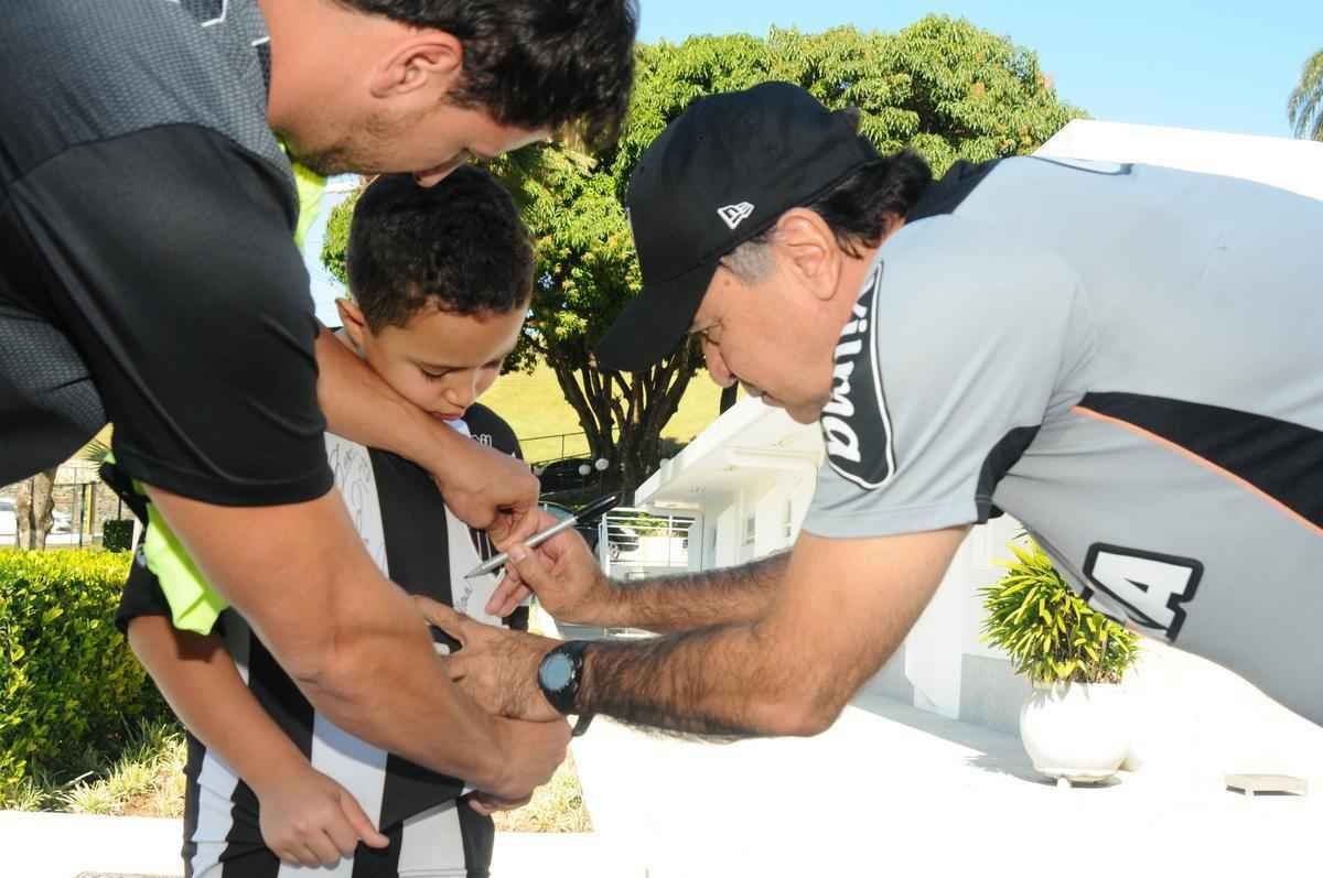 Na antevspera do clssico com Amrica, jogadores do Atltico se dedicaram a atividades na academia