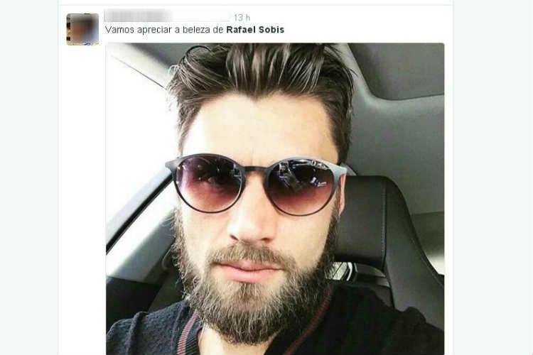 Torcedoras elogiam beleza de Rafael Sbis