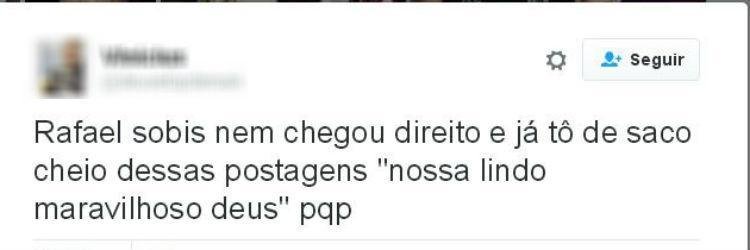 Alguns torcedores se irritaram com os elogios destinados ao atacante
